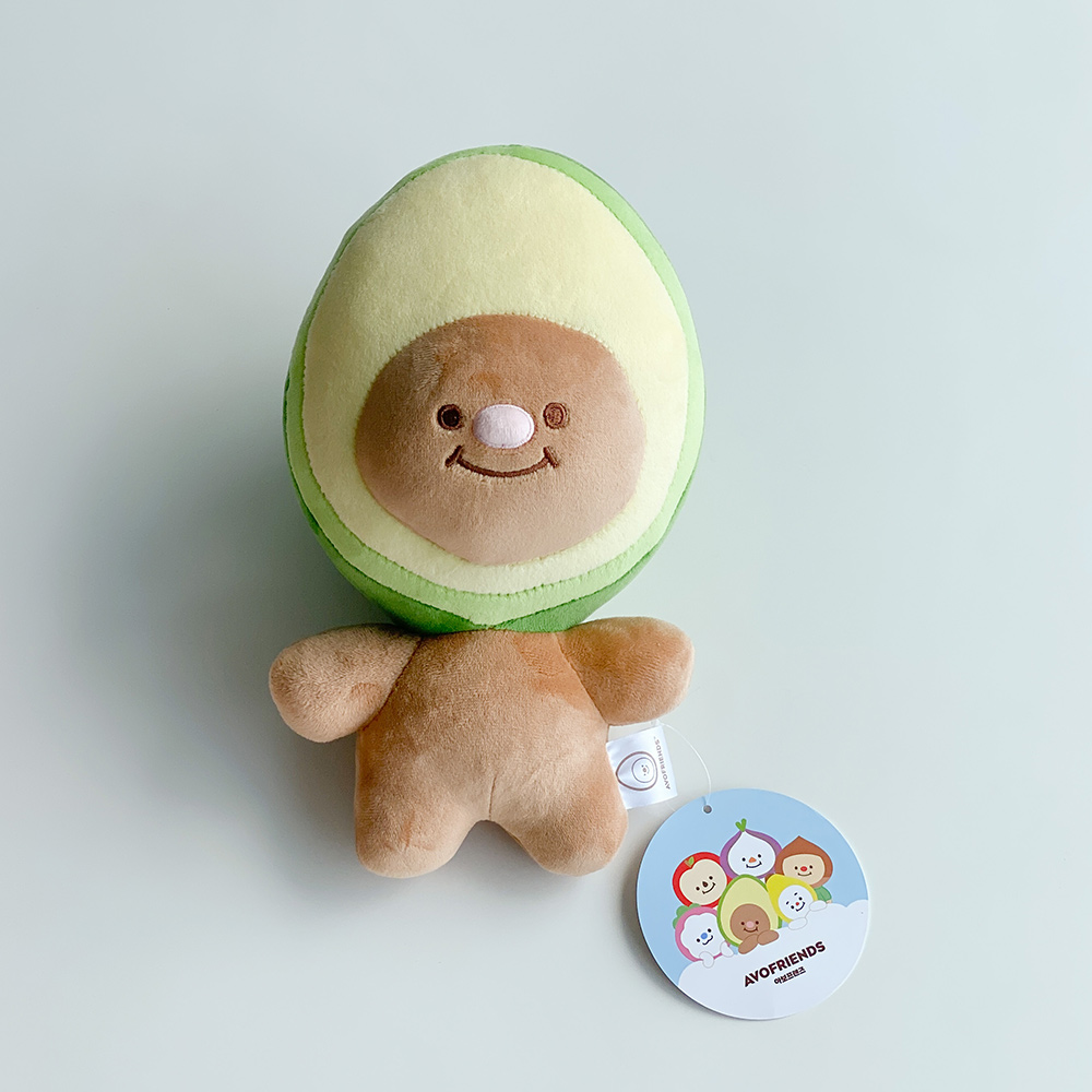 아보 인형 28cm 아보프렌즈 아보카도 과일 애착 캐릭터 : 다온코리아