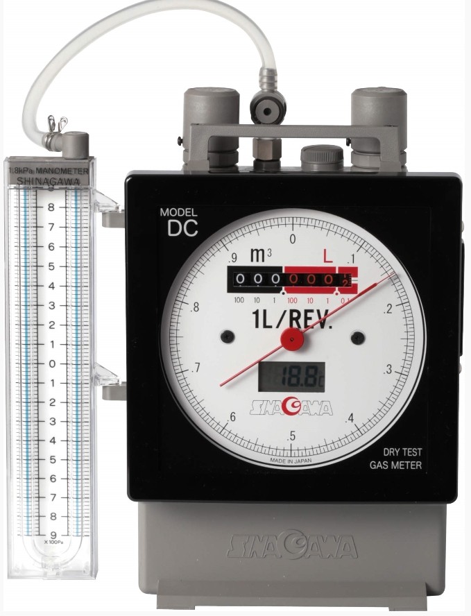 [단종] SHINAGAWA Dry Gas Meter (DCDA-5C-M) 건식가스메타 : 비앤씨랩스