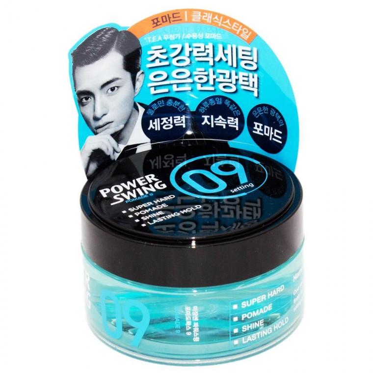 미장센 파워스윙 헤어 왁스09 80g-은은한 광택 염색약 : 마켓썸띵