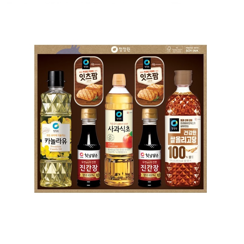 청정원 행복플러스 1호 명절 선물세트 : 다움플러스
