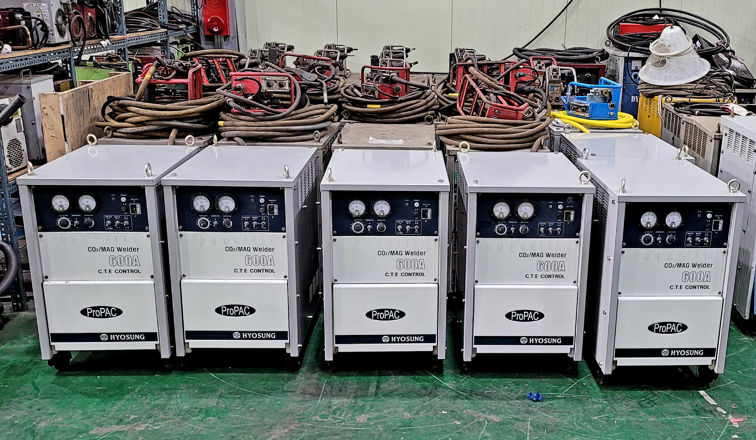 중고효성CO2용접기세트 PROPAC 600A : 용접기의 모든것