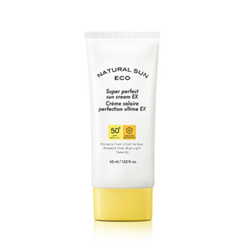 더페이스샵 내추럴 선 에코 슈퍼 퍼펙트 선크림 EX 45ml(SPF50+) : 리빙퍼머컬처