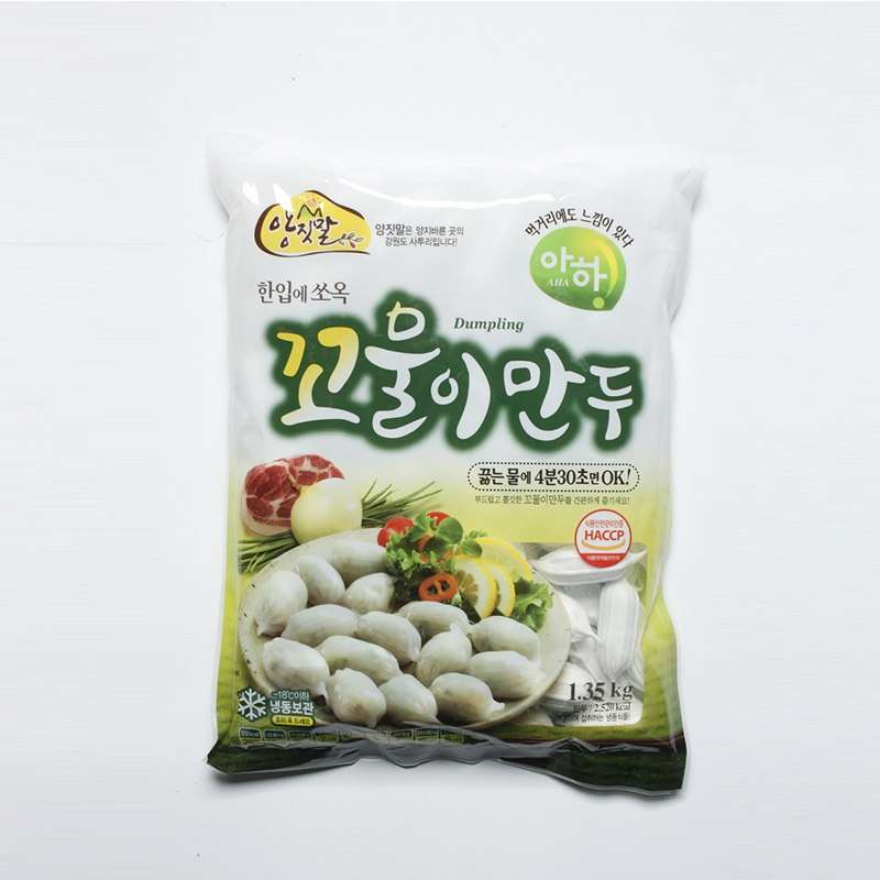 아하 꼬물이만두 1.35kg  / 우복당 북촌골 가온식품 : 가온식품 우복당