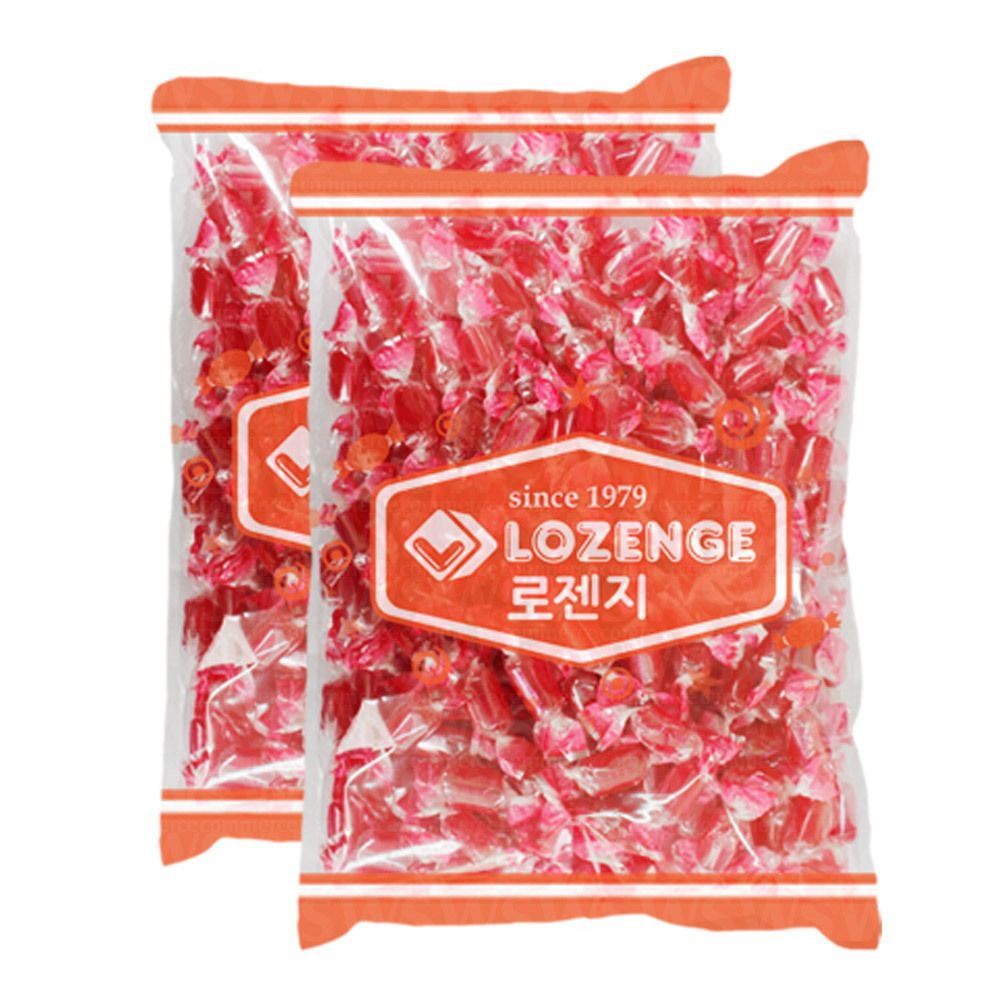 딸기향캔디 7kg // 사탕 대용량사탕 캔디 딸기사탕 딸기맛사탕 t3g : 식자재백화점