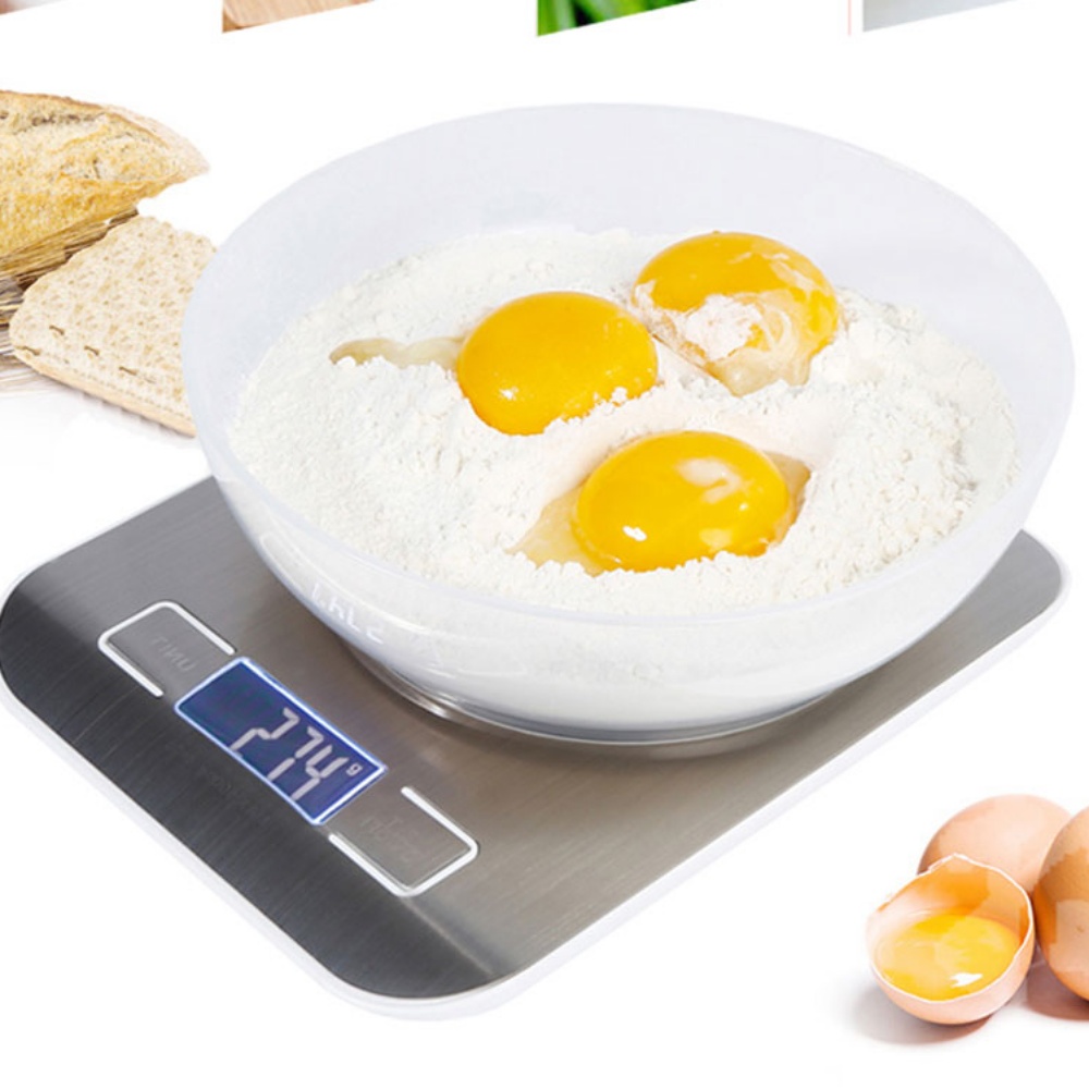 깔끔하고 고급스러운 고정밀 디지털 주방용 5KG 전자저울 : 다앤모
