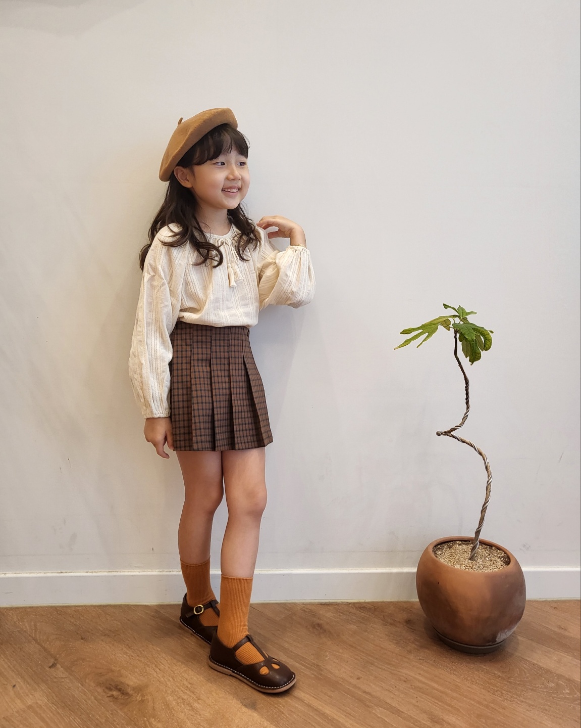 이니유니 - 태슬블라우스 가을신상 유아 여아동 키즈 데일리룩 나들이룩 : 이니유니