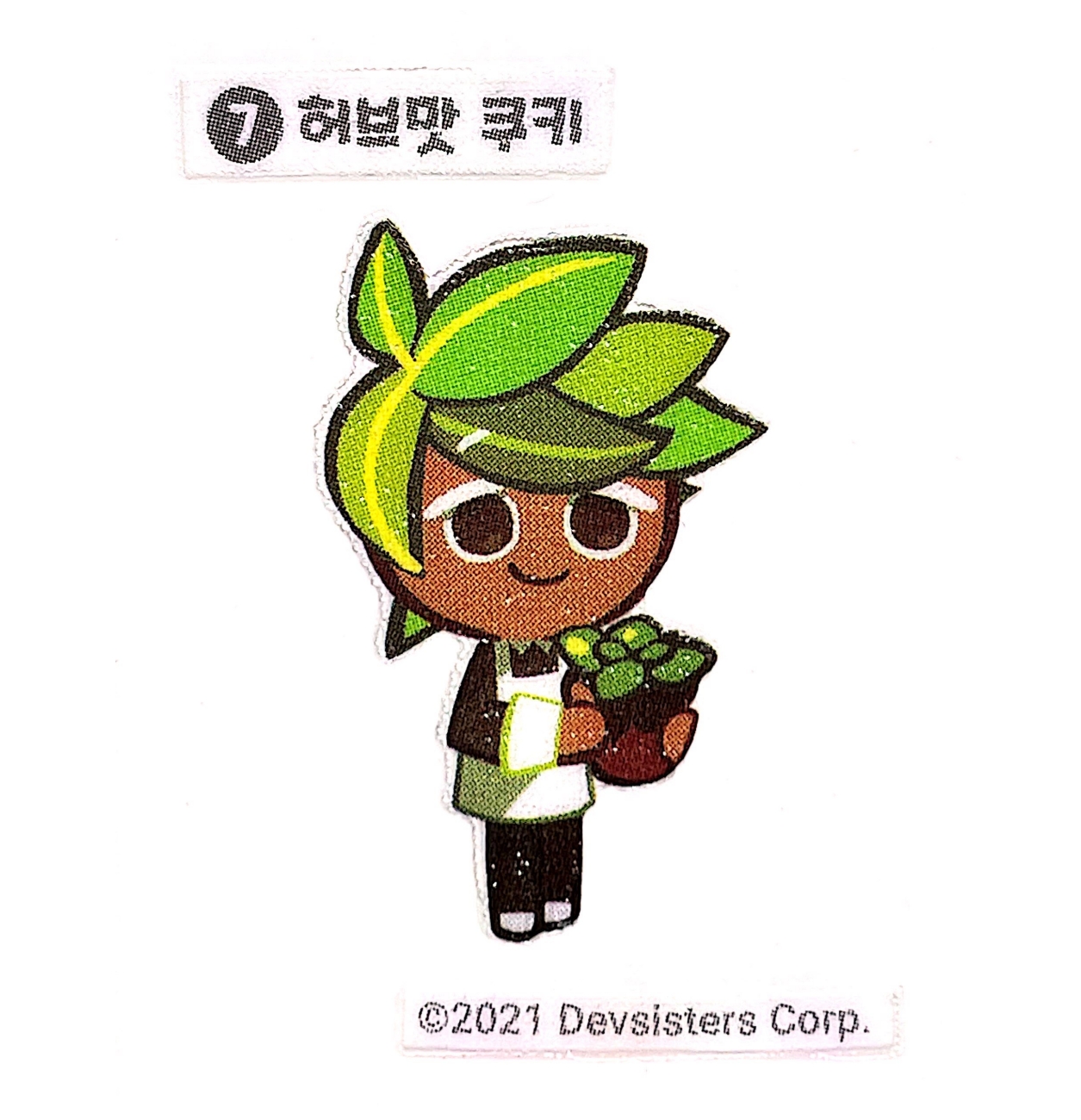 007 허브맛 쿠키 쿠키런 킹덤 띠부 띠부씰 쿠키런빵 스티커 시즌1 : 카드100