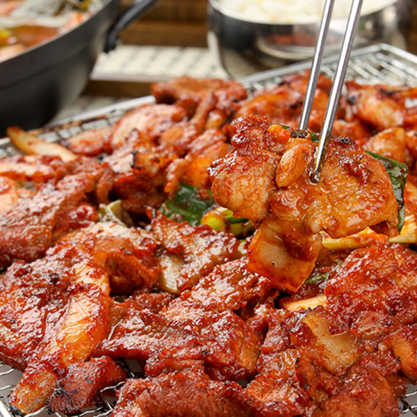 국내산 한돈 1등급 숯불양념 석쇠 불고기 고추장불고기 돼지불백 1.5kg : 민생상회