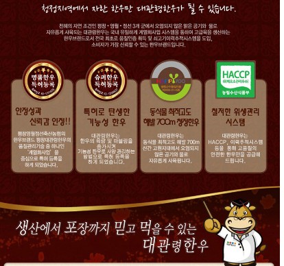 대관령한우 육포세트 1호 추석 명절선물 소고기육포 : 레이니 영