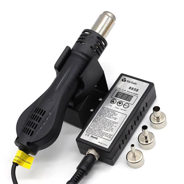 8858 핫 에어 건, 마이크로 재작업 납땜 스테이션, LED 디지털 헤어 드라이어, 휴대 전화 BGA SMD PCB IC 수리 도구 : 상상MARKET