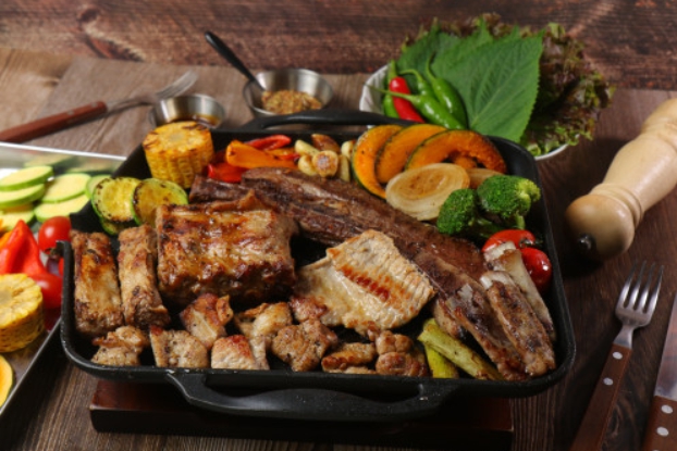 나주애인 캠핑바베큐 밀키트 1.5kg 우대갈비 등갈비 포갈비 : 생활쏙