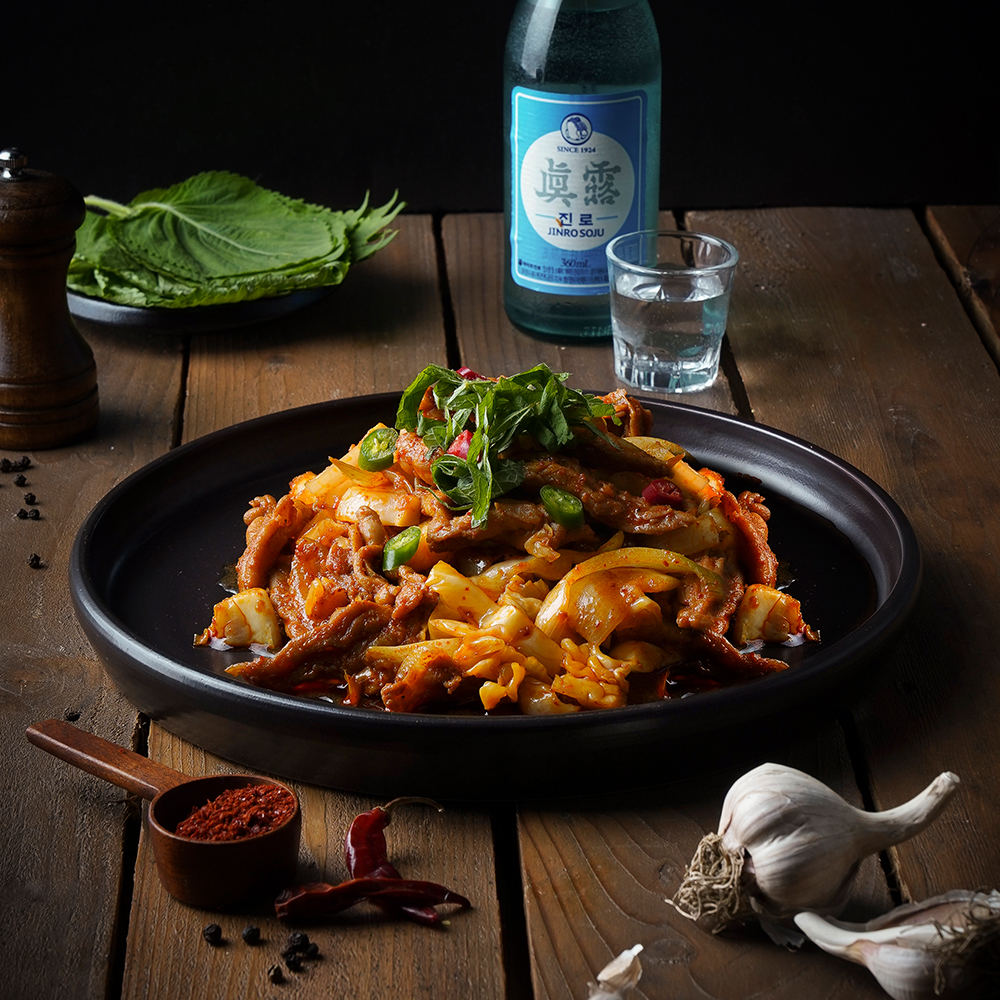 춘천 광덕 장가네 닭목살 보통맛 매운맛 500g : 춘천 광덕 장가네 닭갈비