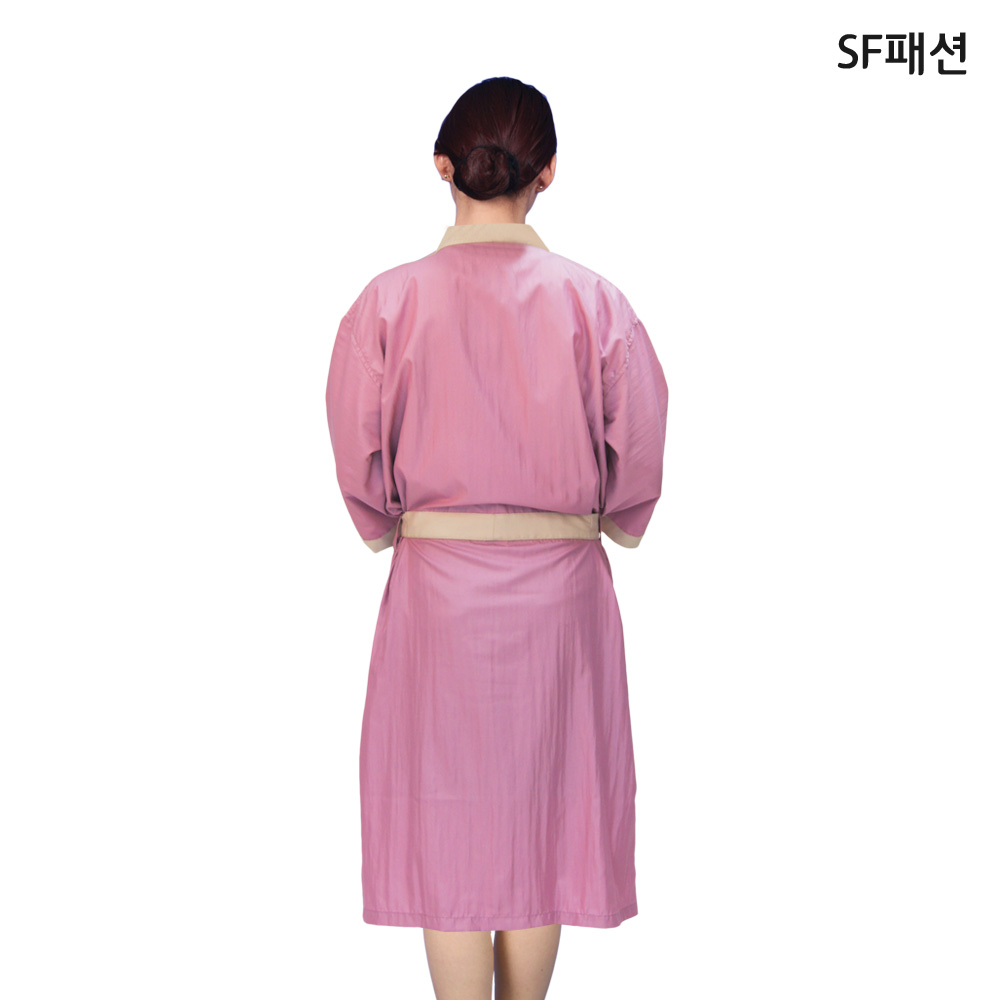 보라 미용가운 미용실 손님가운 컷트 펌 염색 유니폼 : SF패션