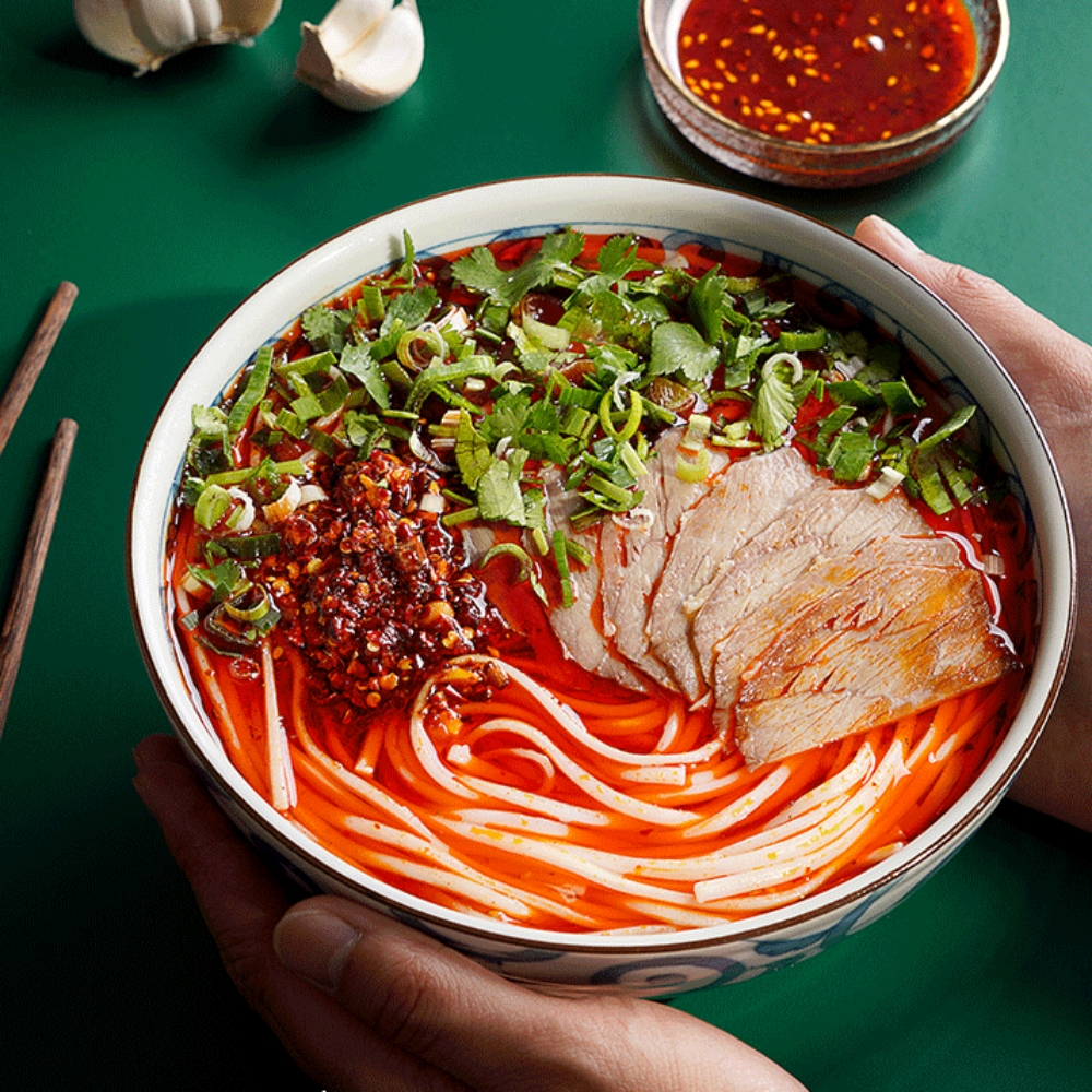 란저우 라면 국수 155g x 10봉 중국 란주 전통 특산 라멘 : 서로상 무역