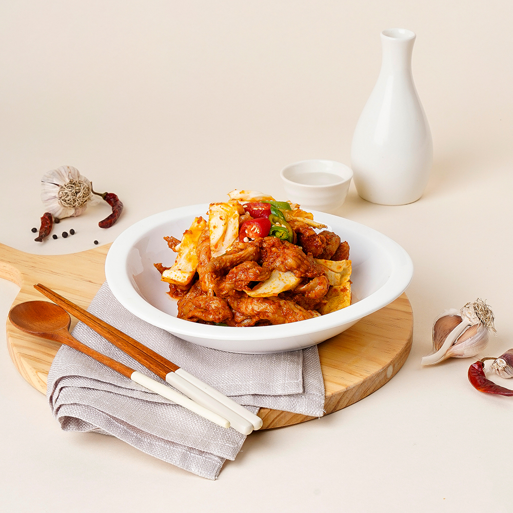 춘천 광덕 장가네 닭목살 보통맛 매운맛 500g : 춘천 광덕 장가네 닭갈비