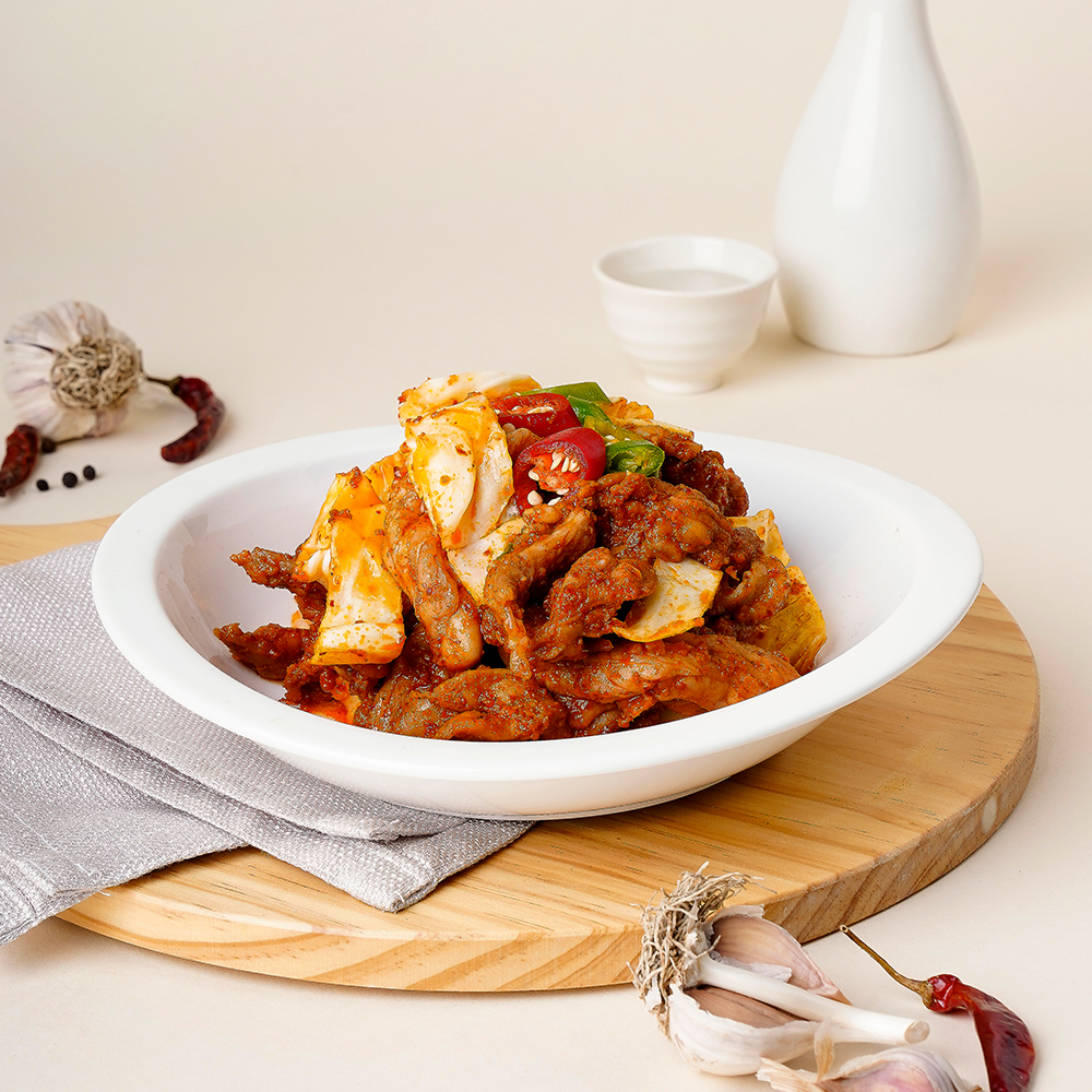 춘천 광덕 장가네 닭목살 보통맛 매운맛 500g : 춘천 광덕 장가네 닭갈비