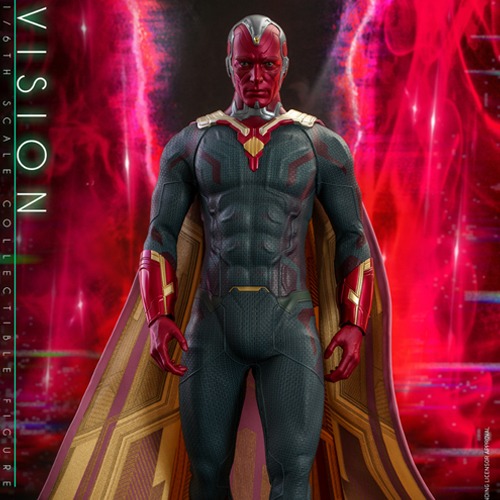 [당일발송] [HOTTOYS] 핫토이 1/6스케일 (TMS037) 마블: 완다비전 - 비전 : 볼케이노샵