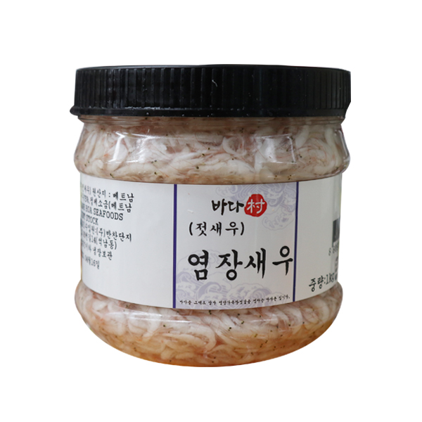 바다촌 베트남 새우젓1kg 1개 염장새우 : 달인식자재마트