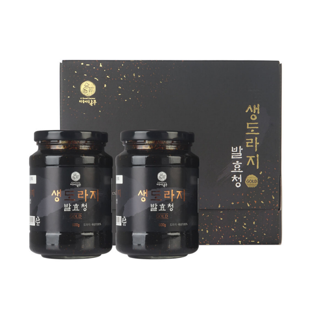 생도라지청 약도라지청 도라지엑기스 600gx2 선물세트 : 하이디즈몰