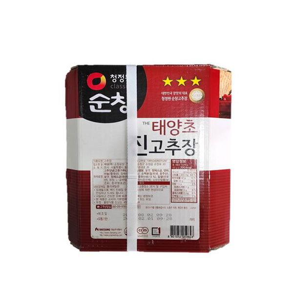 청정원 순창 태양초 진고추장 14kg / 청정원고추장 : 호호푸드