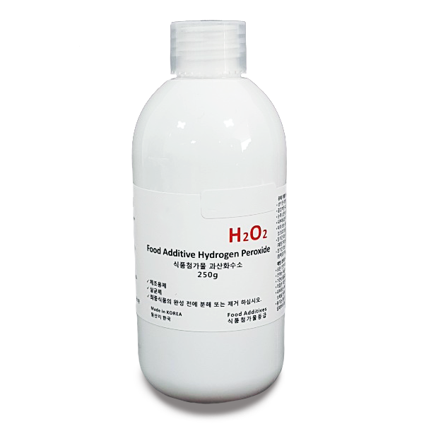 이온유통 식품첨가물등급 과산화수소35% 250g : 이온유통