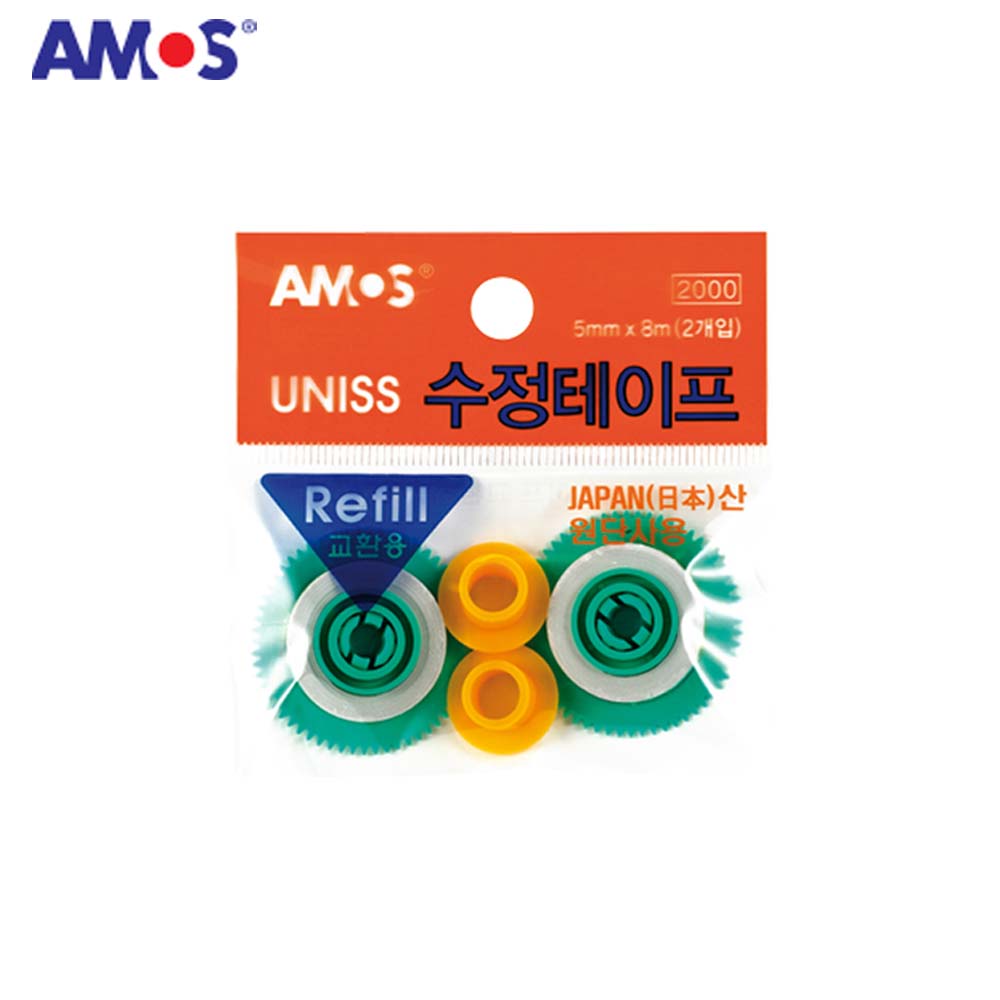 아모스 유니스 수정테이프 리필 : 신형상사