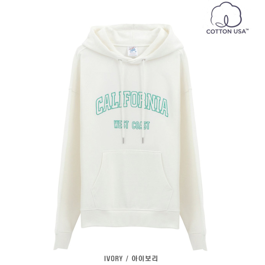 LAINE 레인 남자 남성 세미 오버핏 USA 캘리포니아 후드티 티셔츠 6colorNEW : 저스트 루트