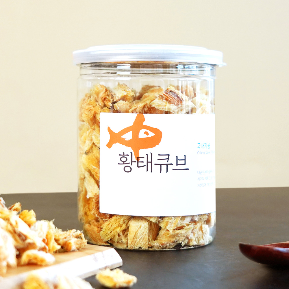강원도 대관령 눈마을 자연건조 황태큐브 100g : FRESHDAY