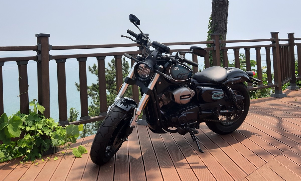KR모터스 메뉴얼바이크 아퀼라 300ss 클래식오토바이 : brobike