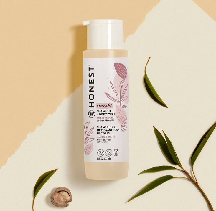 어니스트 베이비 샴푸 & 바디워시 대용량 Honest 2 in 1 baby shampoo & body wash (512ml) : 트레이드조
