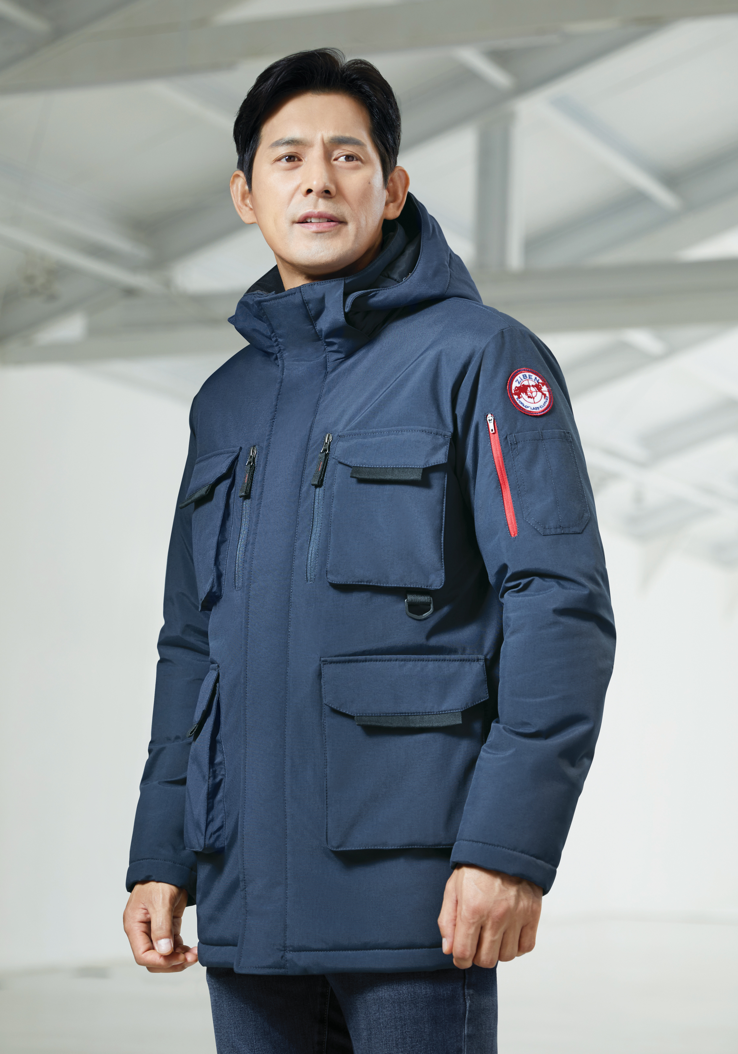 ZB-J1452 지벤 겨울 작업복, 지벤 겨울점퍼, 지벤 동복 : 지벤 우리종합상사