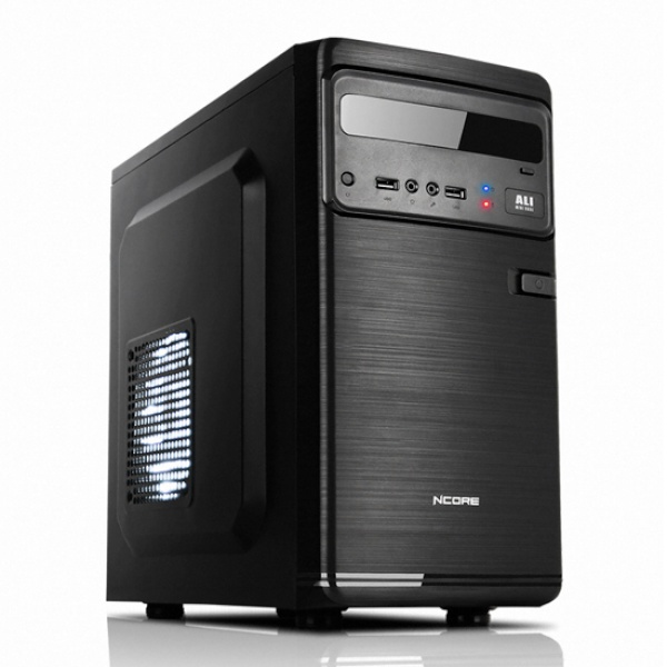 신규 PC 조립 오피스 피시방 게임용 데스크탑 클래식 NCORE 알리 미니타워 PC케이스 : 찬영몰