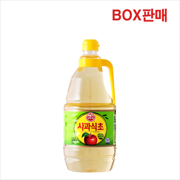 오뚜기 사과식초 1.8L 6개(박스) : 언니네식품창고