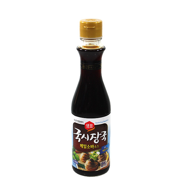 샘표 식품 국시 장국(메밀 소바) 350ml 양조간장 소스 : 쿡앤리빙