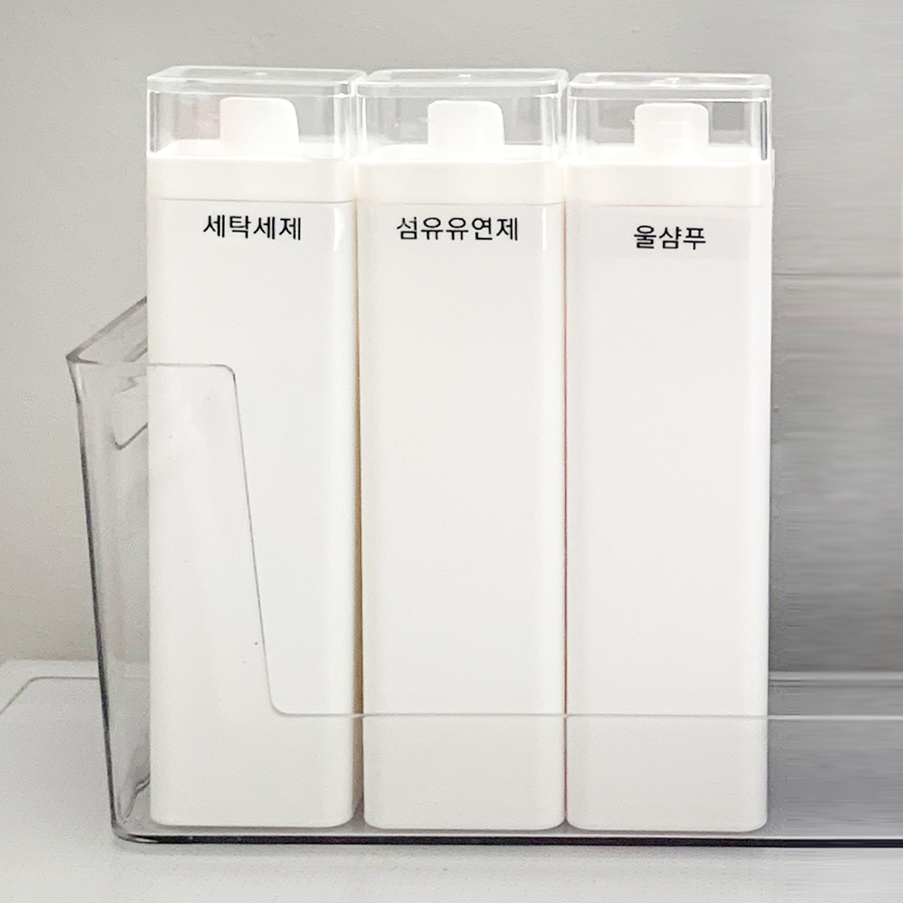 코코 세제 디스펜서 세제통 세탁가루 소분통 1L : 이안리빙