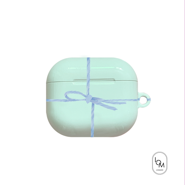 Airpods • Buds case _ mint present : 로우모이