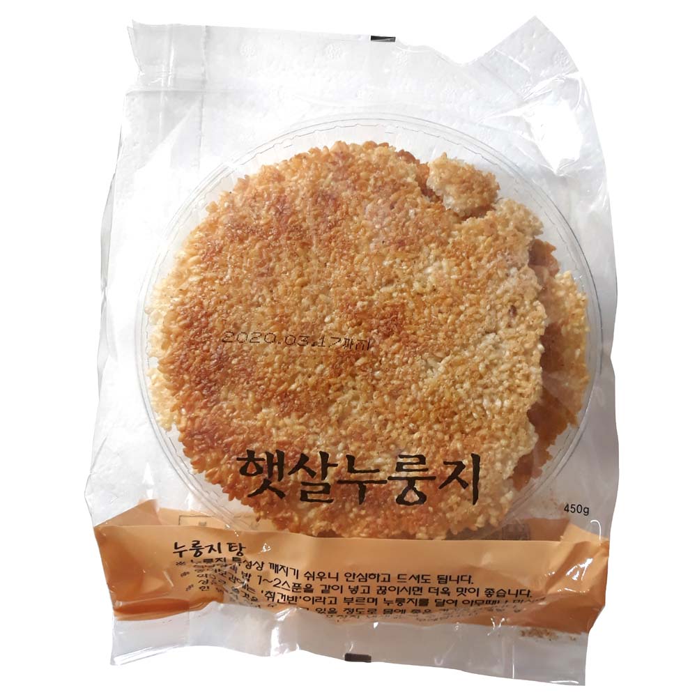 생거 국내산 햇살 누룽지 450g 유진농산 : 이강산닷컴