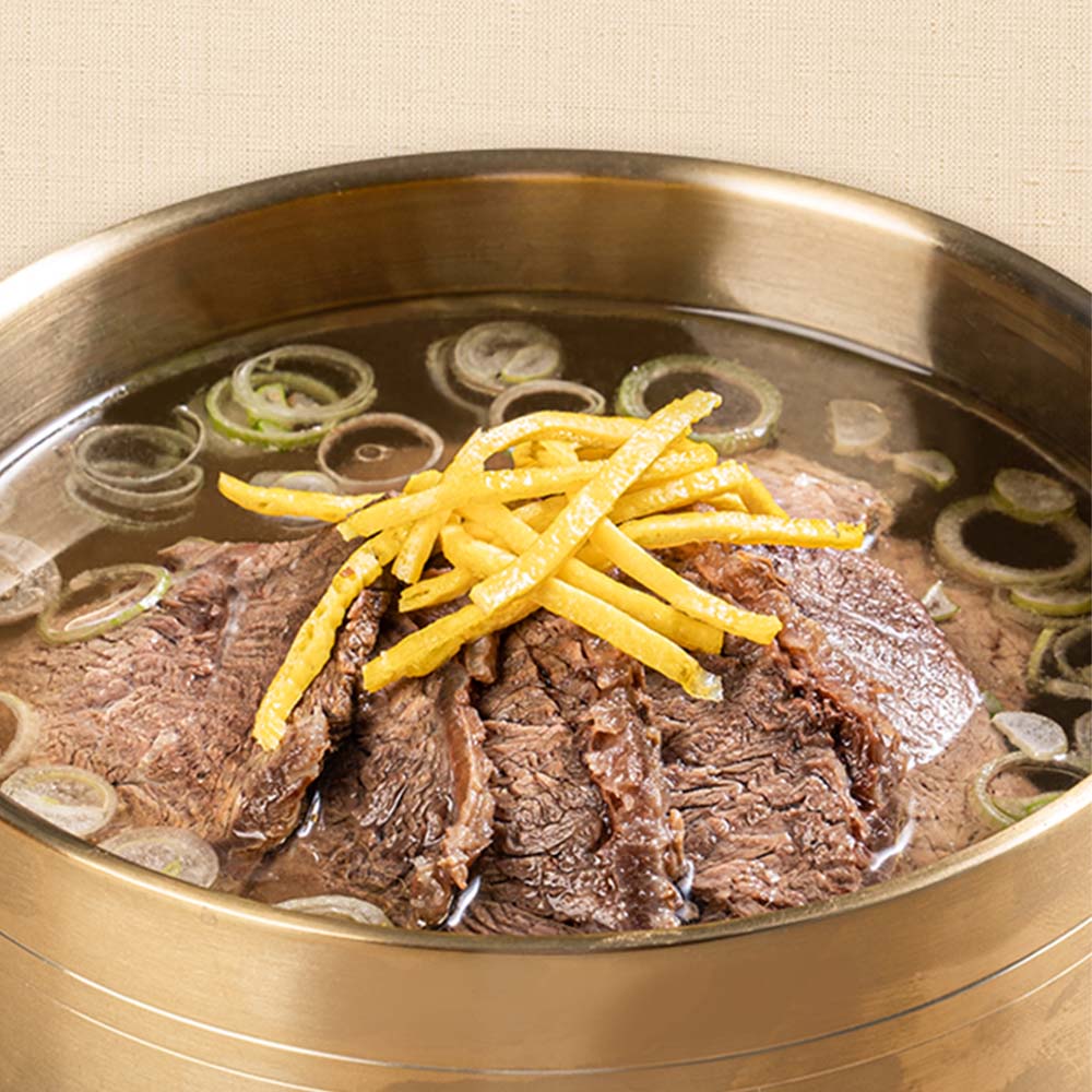 소노정 한우나주곰탕 400g 2팩 한우 설렁탕 곰탕 사골 해장국 나주곰탕 : 순수사골