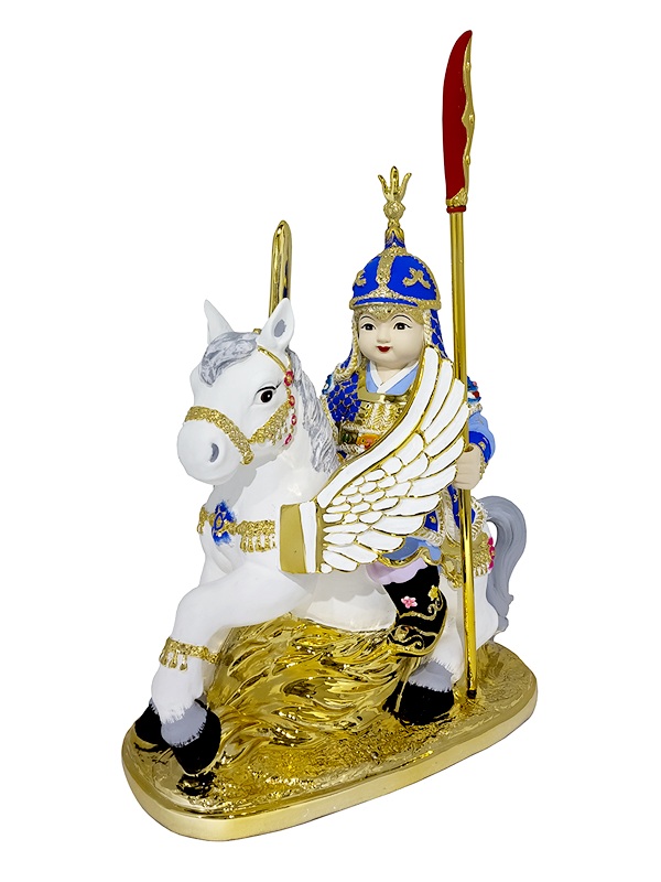 불상,탱화 - 천마장군동자(백), 천마장군동자(청), 천마장군동자(홍), 천마장군동자(흑) (2.0자) : 염주이야기