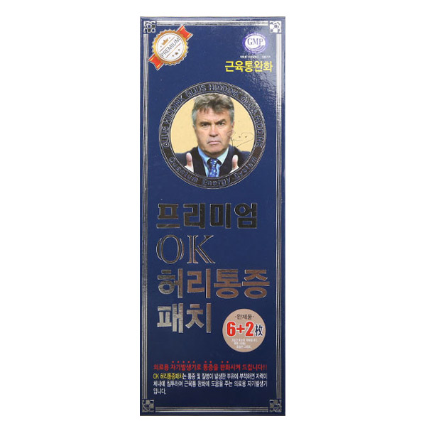 프리미엄ok 허리통증패치 자석파스 파스 근육통완화 : 웰리브