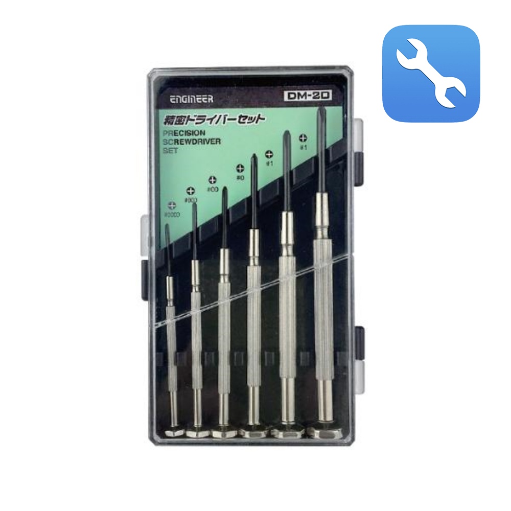 정밀드라이버세트 DM-20 6pcs 엔지니어 DIY 철물 공구 수작업 : 철든사람들
