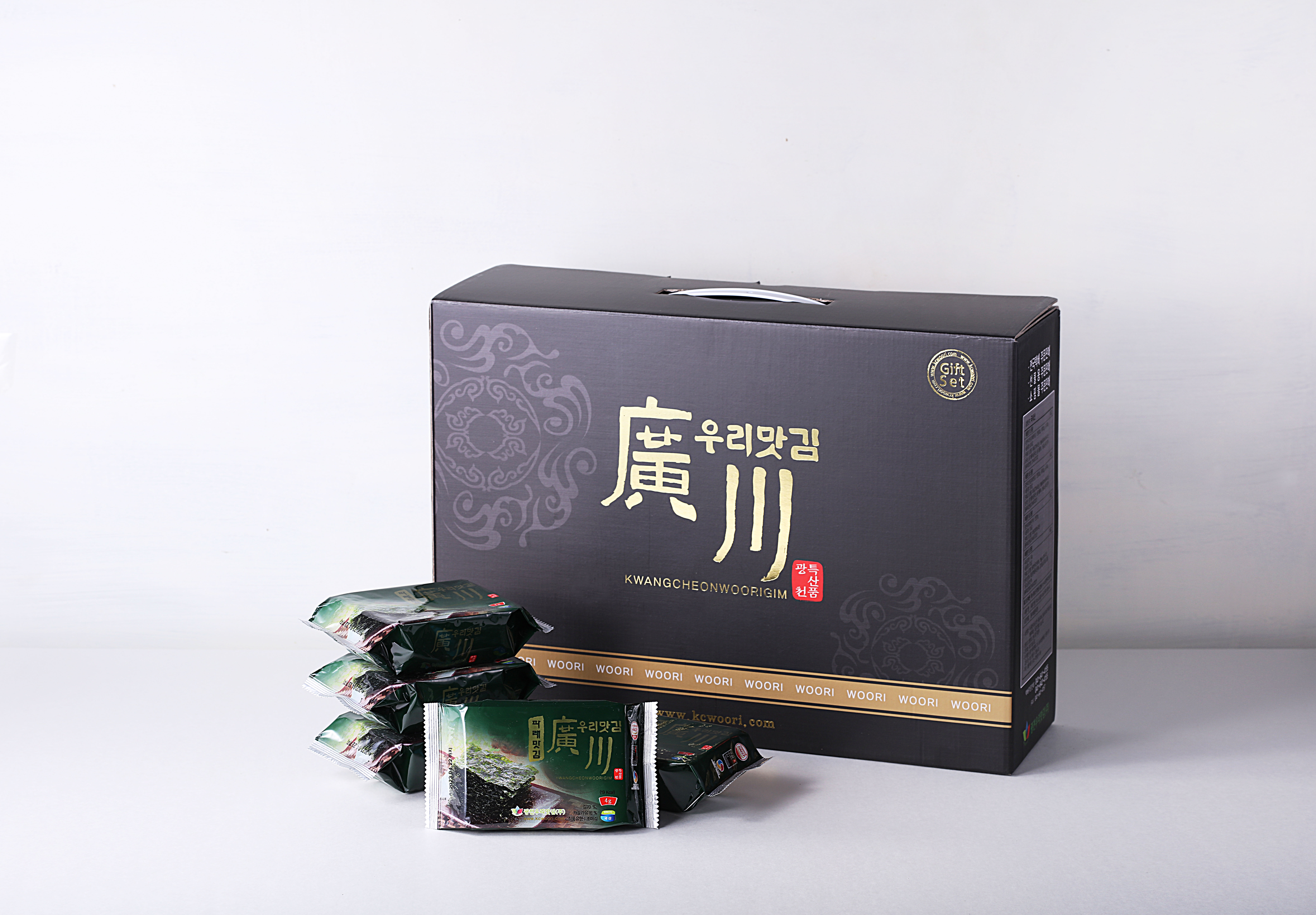 광천우리맛김 재래 파래 곱창 전장 조미 맛있는 도시락 식탁 광천김 선물세트 : 광천우리맛김