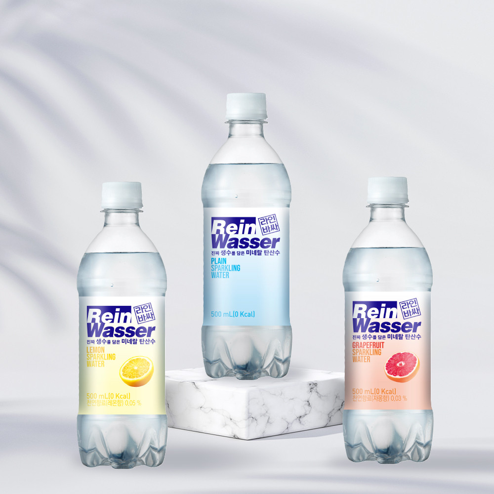 동아오츠카 라인바싸 탄산수 40개 플레인 20+20 500ml : 제이에스페밀리