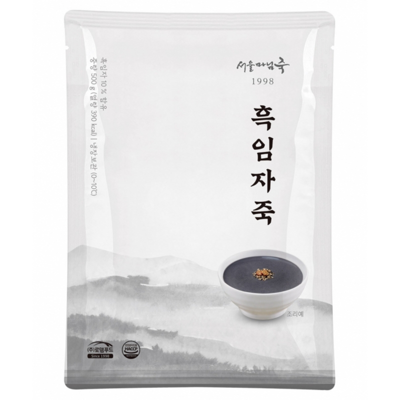서울마님죽 흑임자죽 500g : 제이온월드