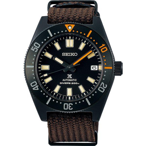 SEIKO SBDC153 PROSPEX 프로스펙스 DIVER SCUBA (다이버스쿠버) 1965 메카니컬 다이버스 현대디자인 한정모델 폴리에스테르 밴드 실리콘... 
