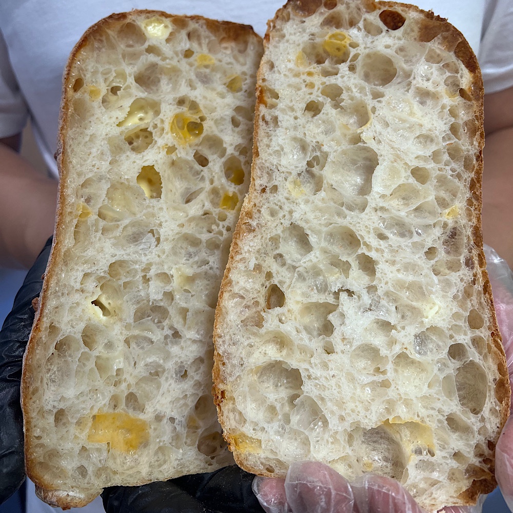 [시간을담다베이커리]치즈치아바타 5개 셋트 천연발효빵 비건빵 건강빵 달인치아바타 : 시간을담다베이커리