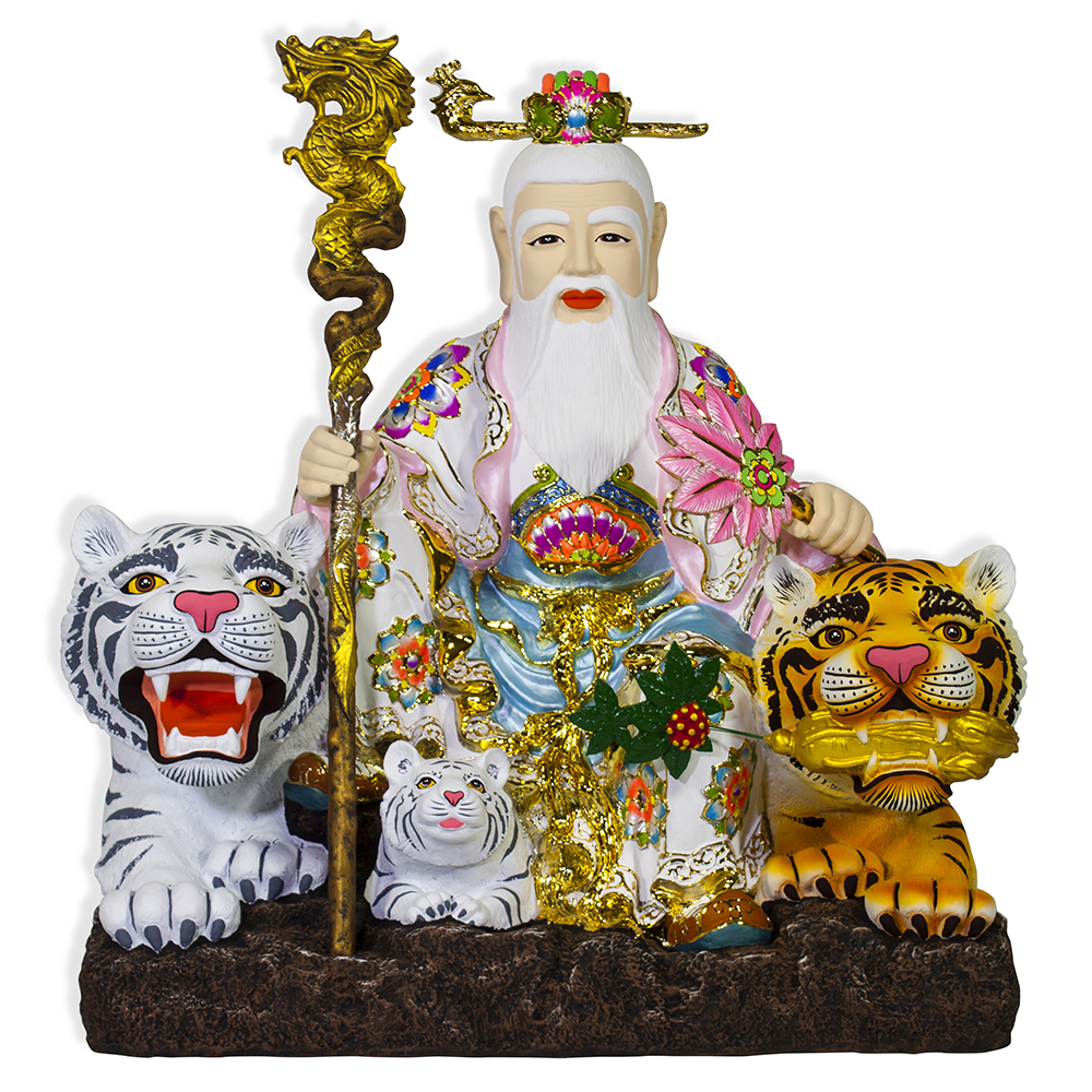 불상,산신 2자반 - 백의, 적의, 백의 소나무, 적의 소나무, 백의 쌍호, 적의 쌍호, 적의 쌍호소나무, 백의 쌍호소나무 (2자 반) : 염주이야기