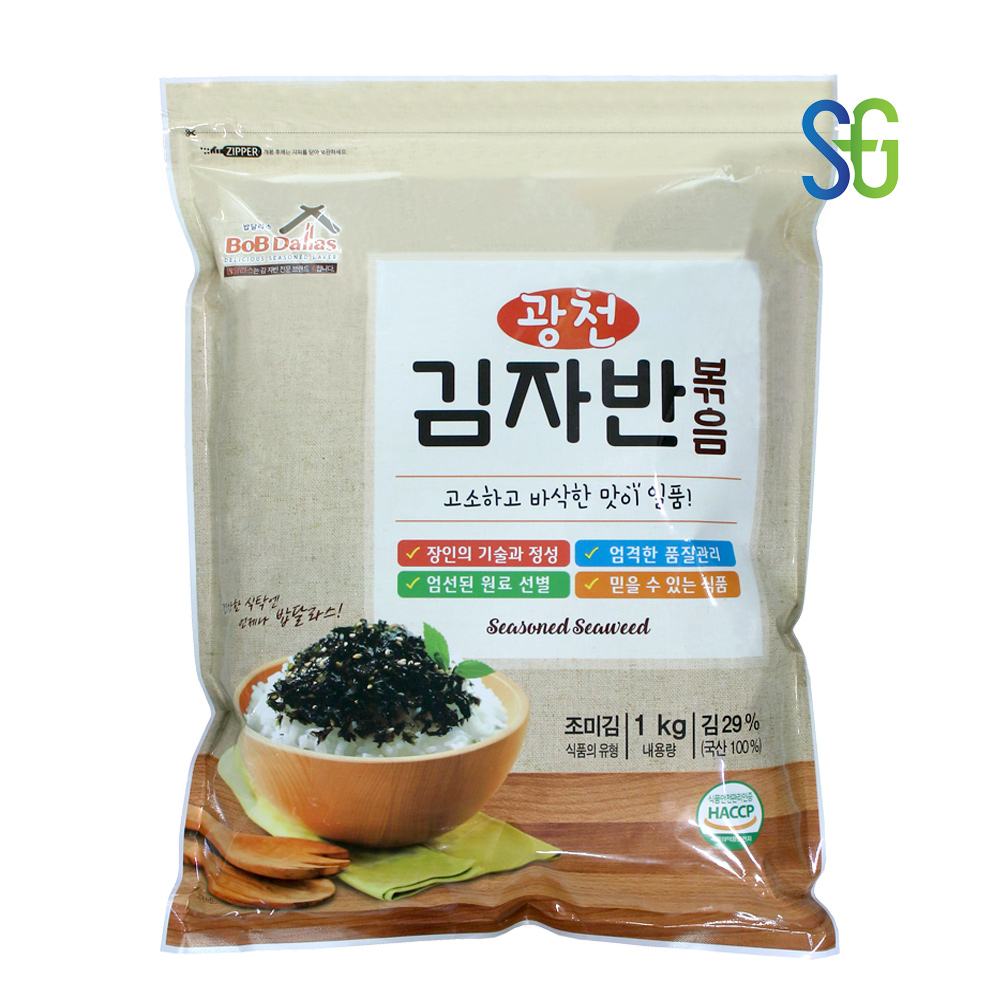 밥달라스 광천 김자반 볶음 1kg : 세기유통