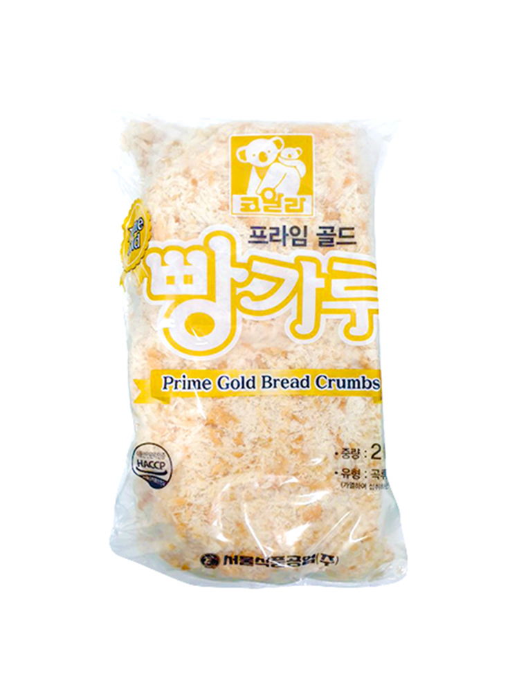 서울식품 코알라 프라임골드 냉동 생빵가루 2kg 튀김 돈까스용 : 푸드K