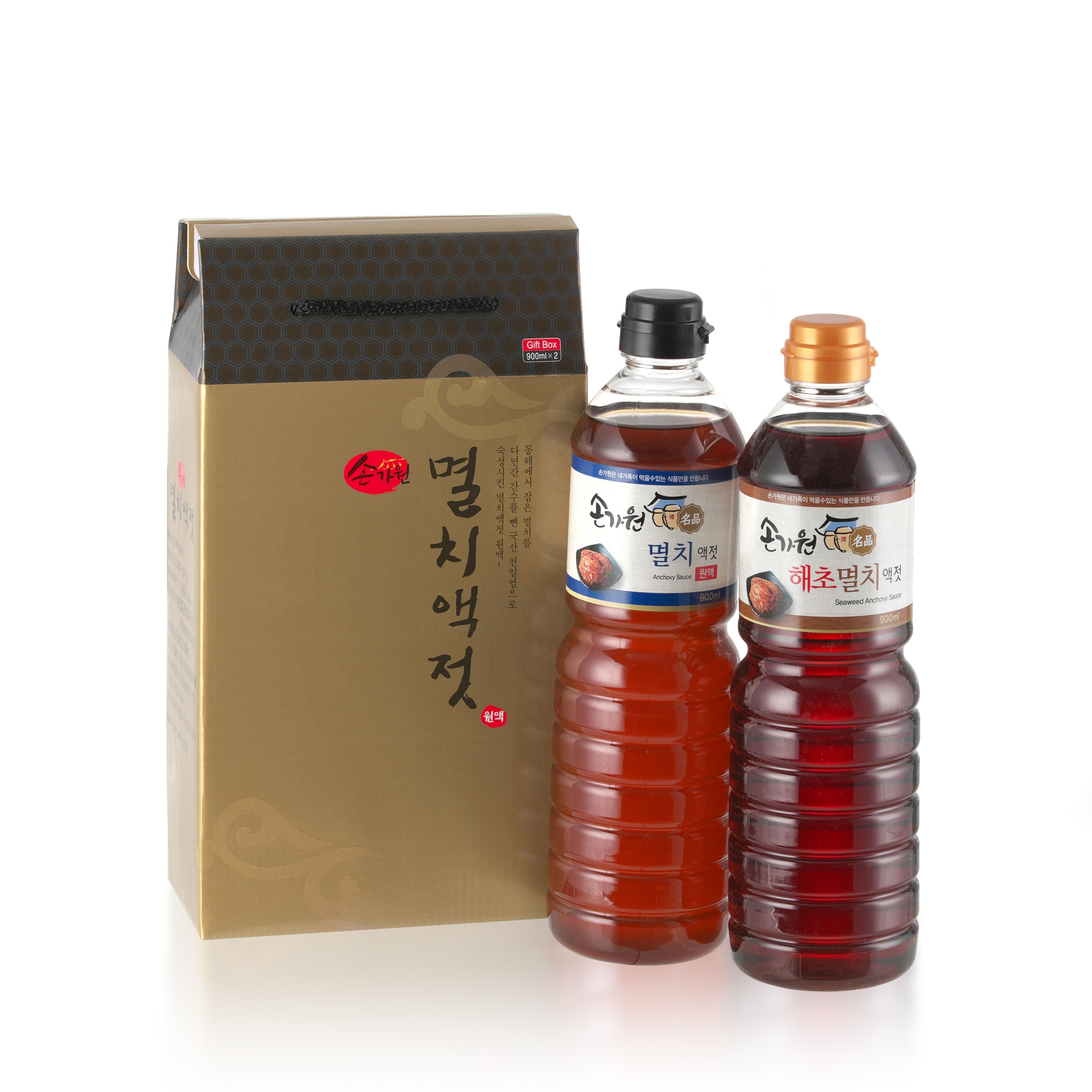 손가원 액젓 선물세트 50년 명가 원액 100% 직접 담근 액젓 : 손가원젓갈
